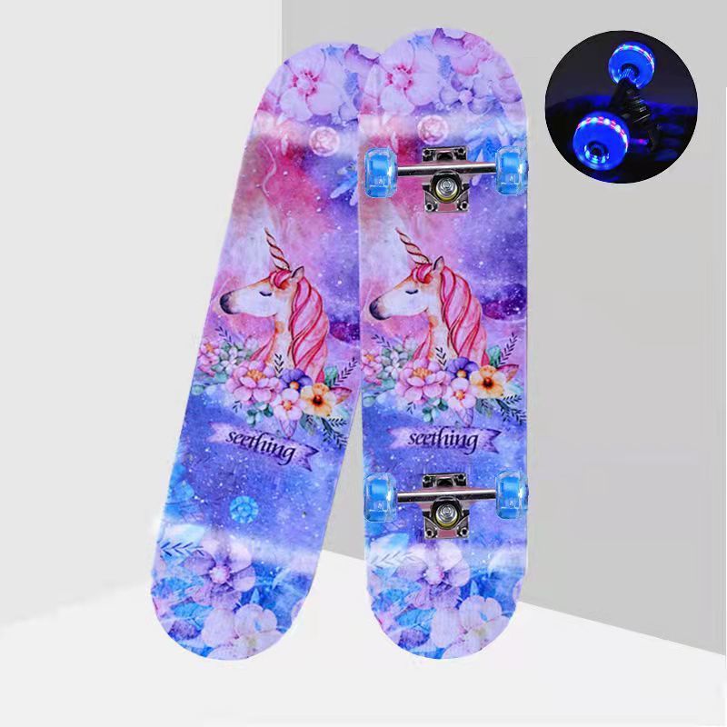 80x20PVC flash wheel - Unicorn